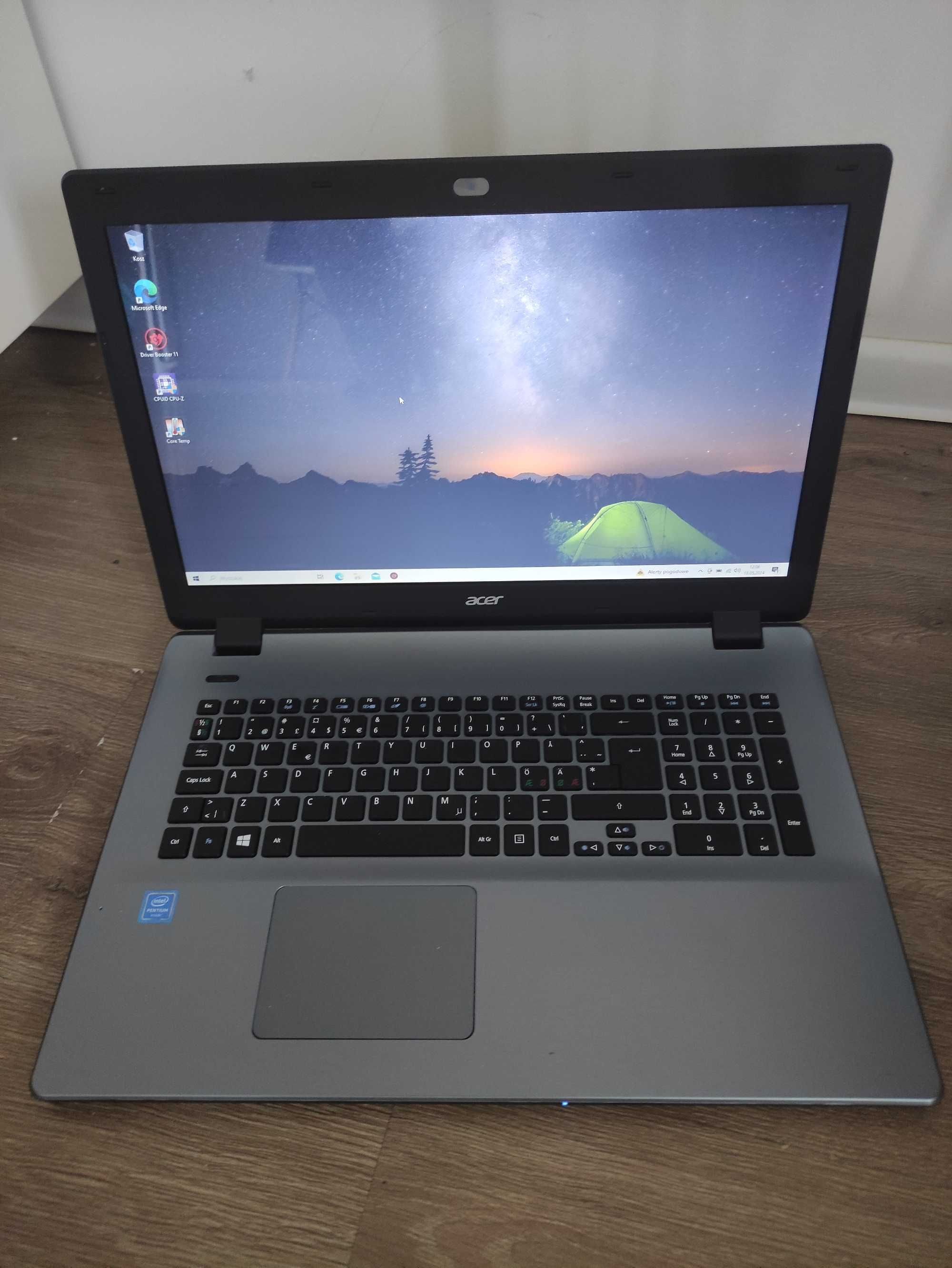 Acer 17" E5-771 Intel Pentium 3556U 8GB RAM 240GB SSD