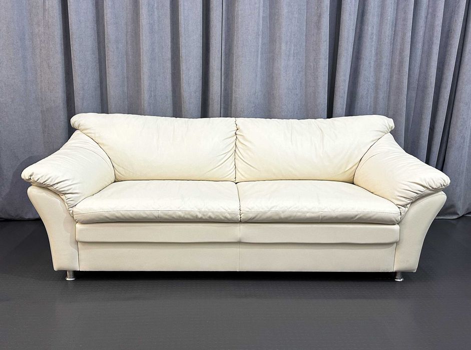 Чорний/білий/коричневий шкіряний диван-трійка/шкіряні дивани/меблі