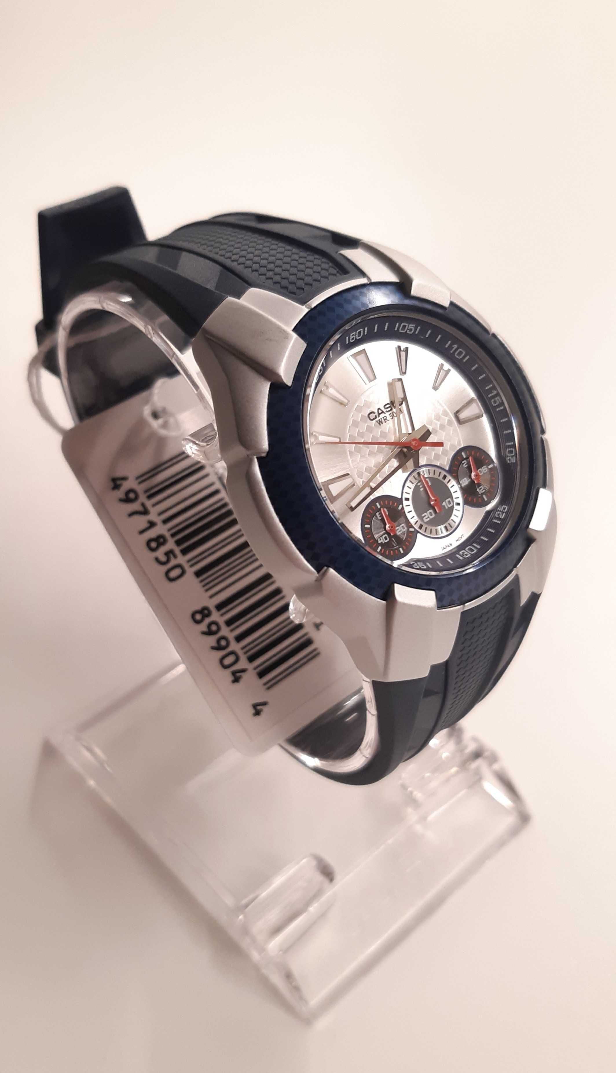 NOWY # Vintage # CASIO MTR-502-2AV ## chronograf # 50 m # chronograph