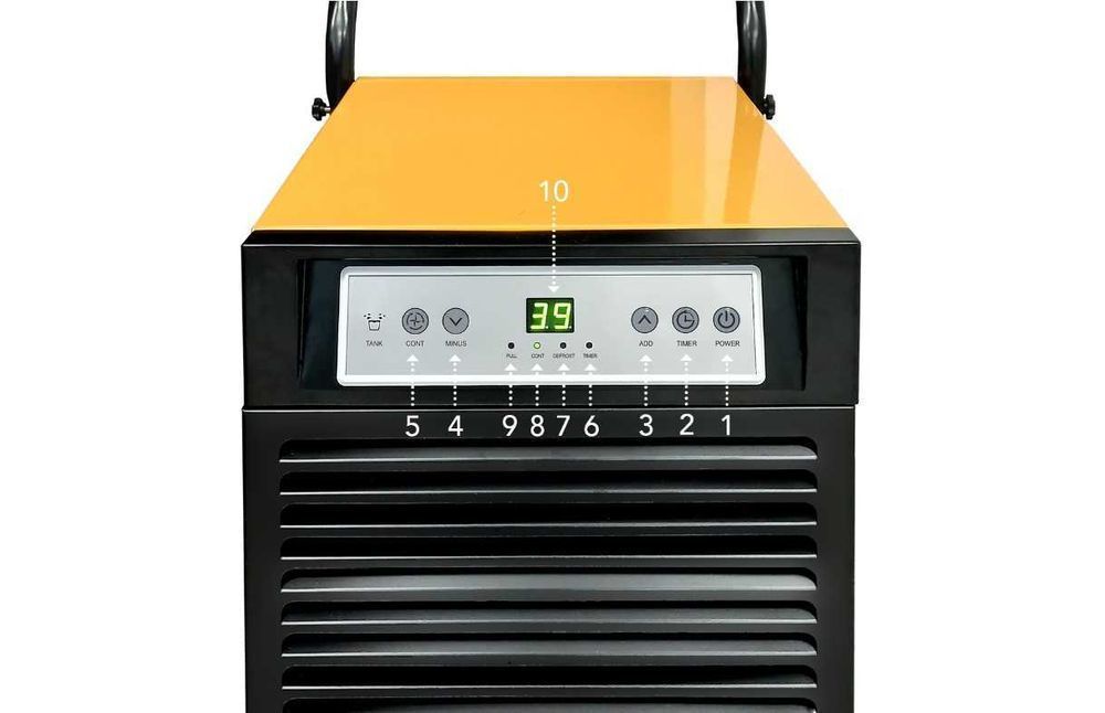 PROFESJONALNY Przemysłowy OSUSZACZ powietrza EBERG 50l na dobę NOWY