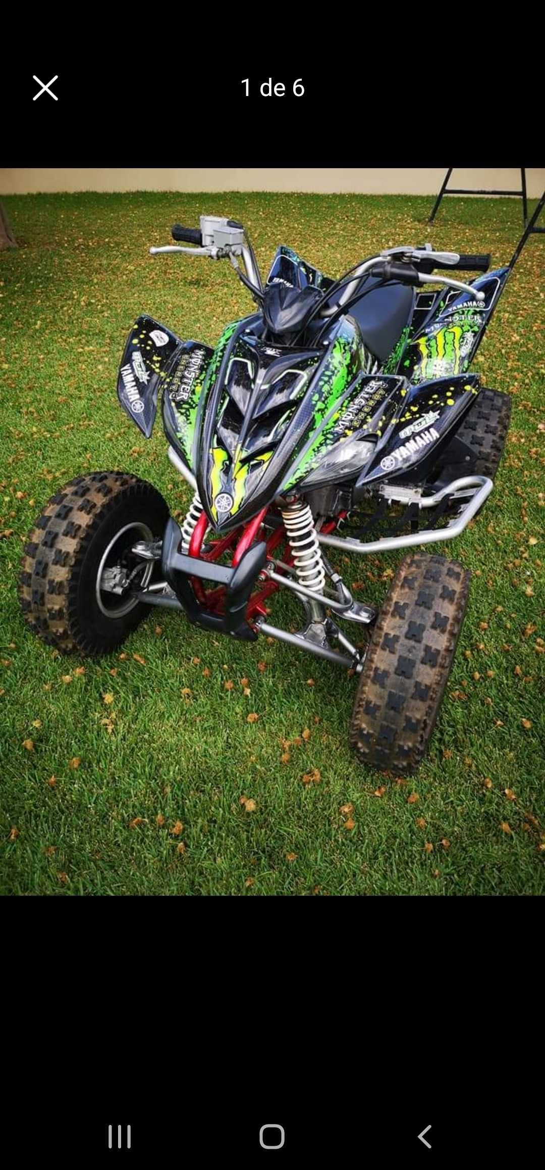 Yamaha raptor 350cc