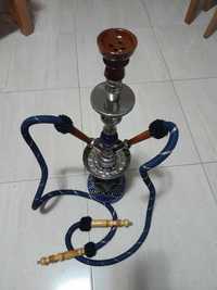 Shisha em vidro pintada à mão