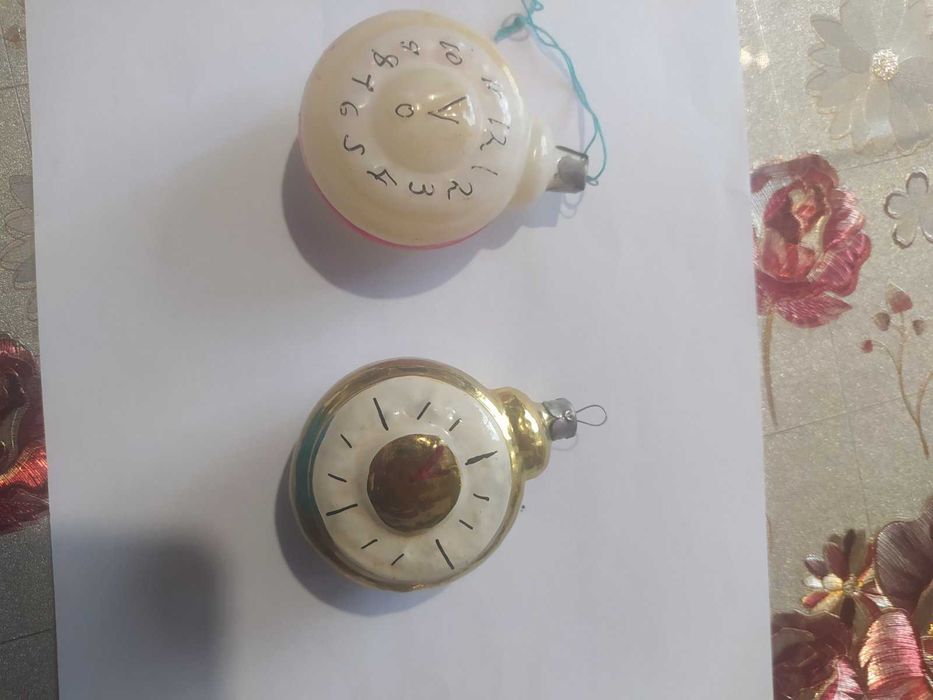 Советские ёлочные игрушки  ( СССР )