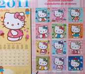 Calendários - africanos, celtas, gatos, buddha, animais, Hello Kitty