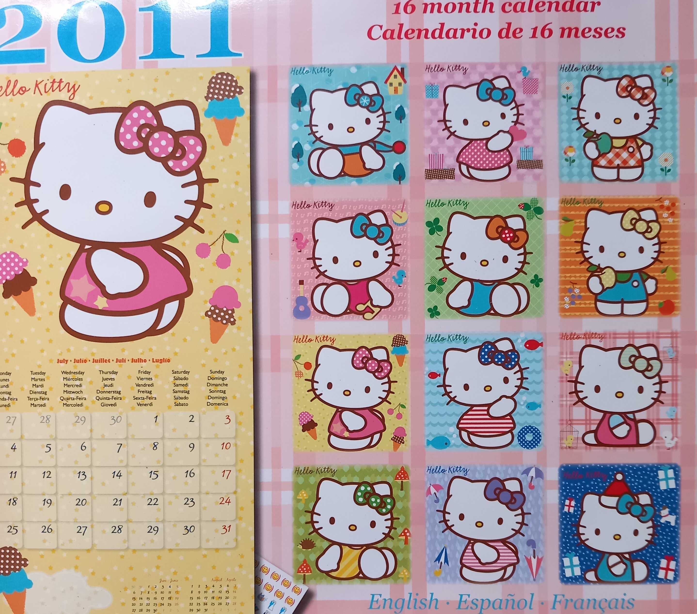 Calendários - africanos, celtas, gatos, buddha, animais, Hello Kitty