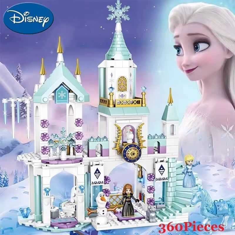 Конструктор frozen Холодне серце крижане замок Ельзи Ельзы 360д Лего