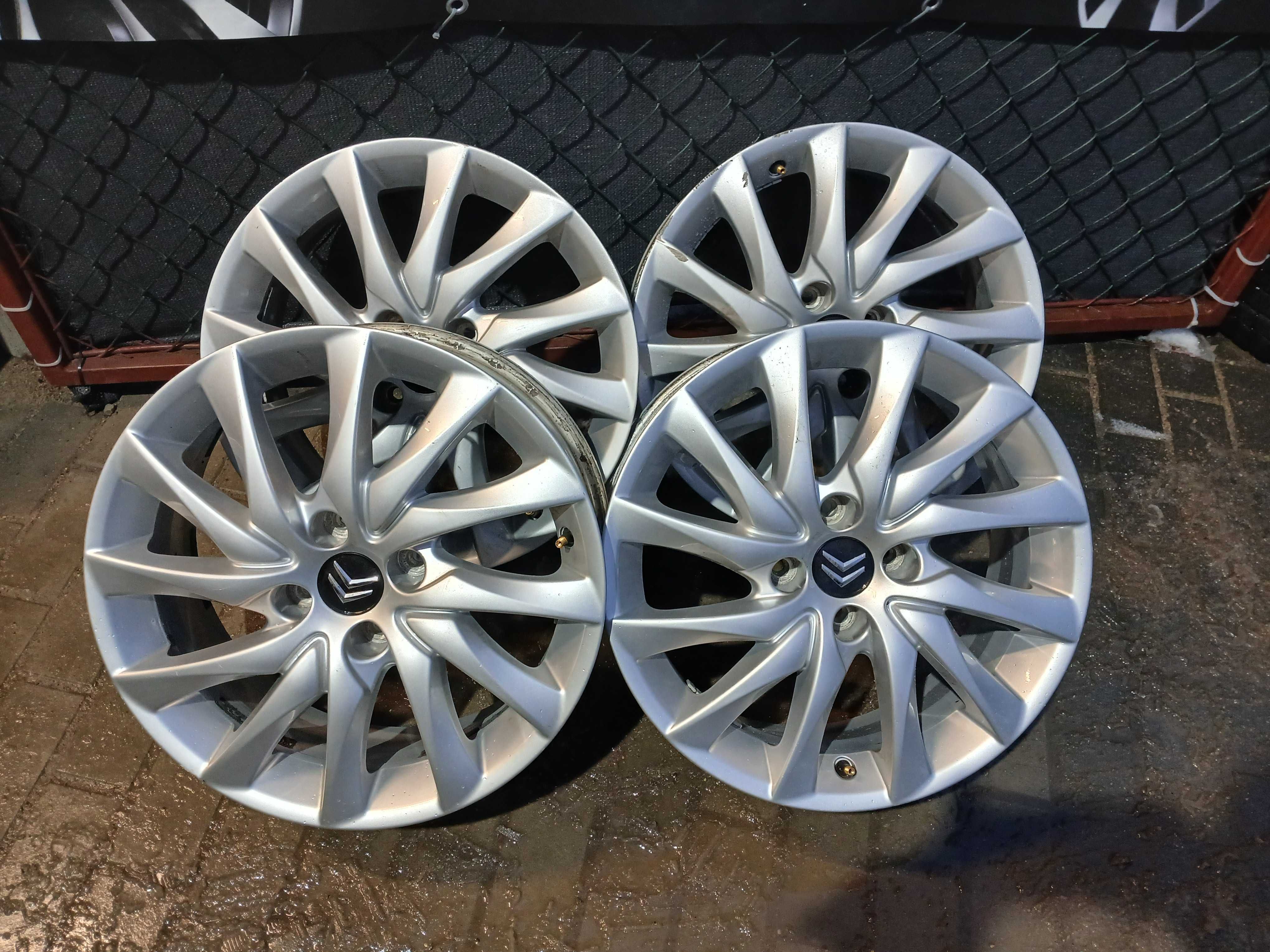 4x felgi 17 4x108 Citroen C3 C4 Picasso Aircross Berlingo DS3 Peugeot