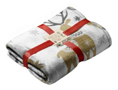 Плед флісовий Christmas time 160 х200 см La Nut