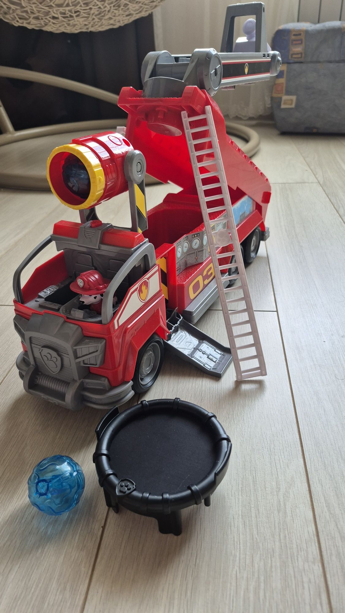 Щенячий Патруль Пожежна машина PAW Patrol, marshall's Transforming Mov