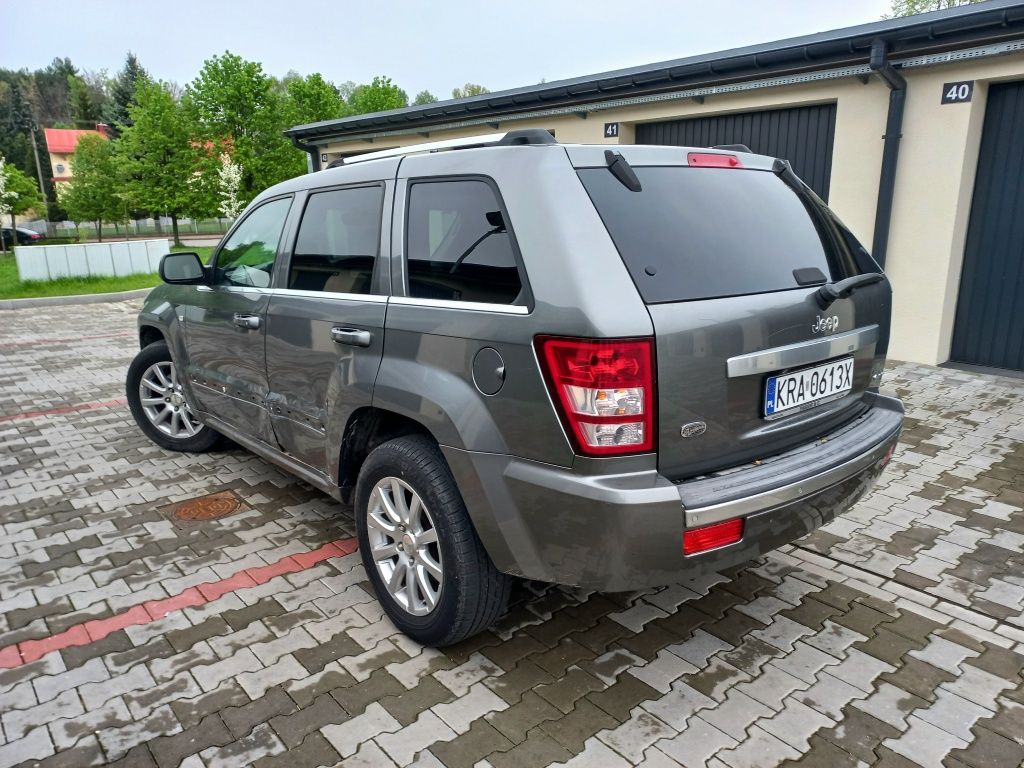 Jeep Grand Cherokee WK 3.0 CRD Overland 218KM Sprowadzony Uszkodzony