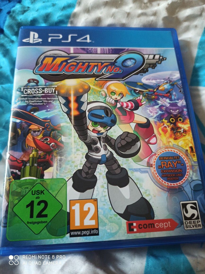 Mighty no. 9 PlayStation 4 stan bdb komplet