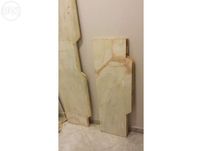Pedras mármores 194x32,5 + 2x 115.5x32,5