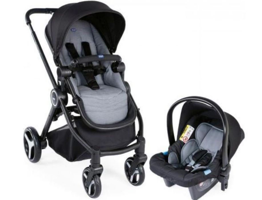 Carrinho de bebé - Chicco Conjunto Duo Best Friend Stone