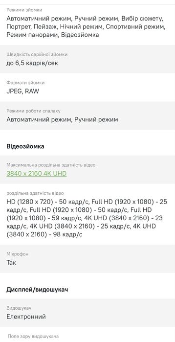 Фотокамера бездзеркальна Canon EOS R100 RF-S 18-45