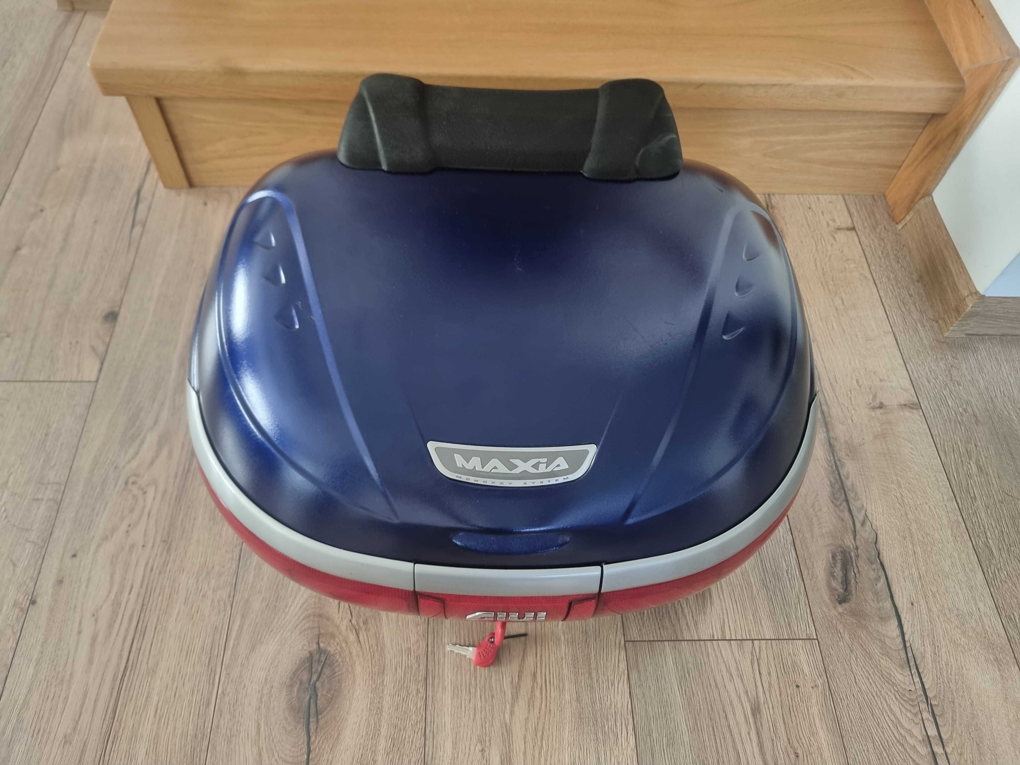 Kufer GIVI E52 Maxia II Monokey 52 L 2 Kaski + Oparcie Pasażera Kappa