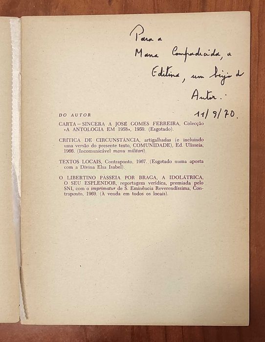 Comunidade + 2 Textos à Pressão + Cartaz