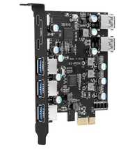 Karta adapter PCIe 7 Portowa Usb 3.0 UsbC
