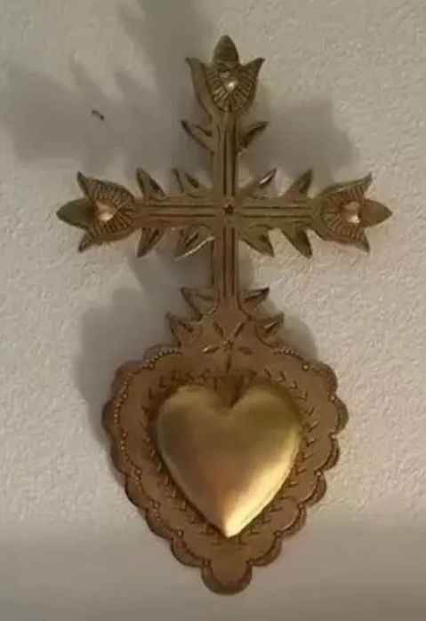 Ornamento Sagrado Coração Ex Voto