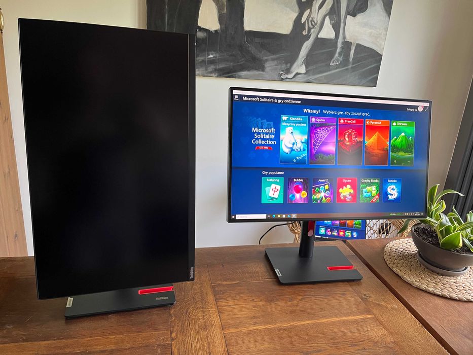Bezramkowy Monitor Led Lenovo 27" ThinkVision P27Q-30 QHD 2560x1440 FV