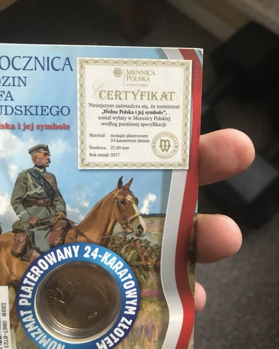 Sprzedam numizmat z serii "Wolna Polska i jej symbole".