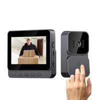 Беспроводной видеодомофон дверной звонок Smart Home с дисплеем 4,3"