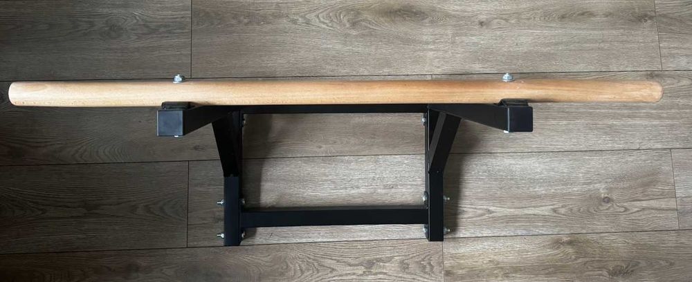 Drewniany drążek do podciągania - na drabinkę!