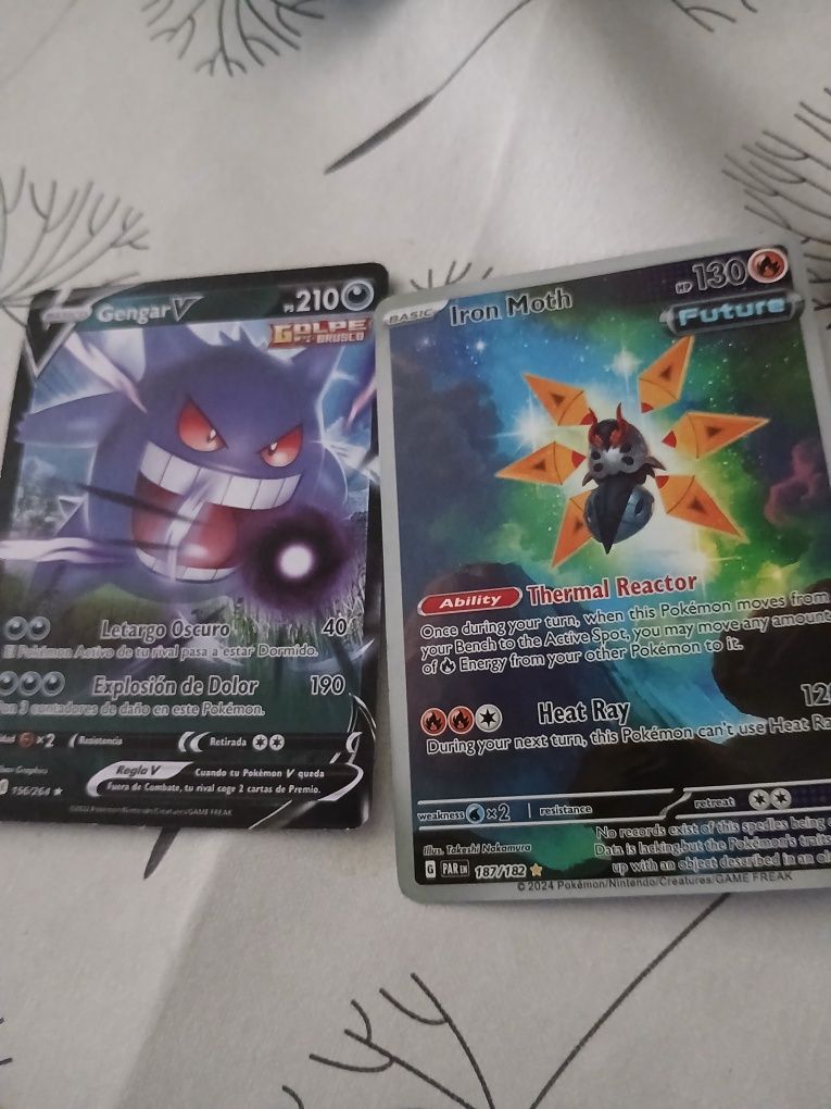 Cartas pokemon coleccionador