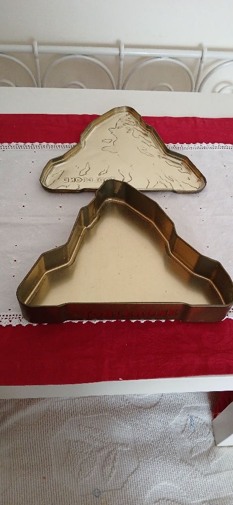 Lata Toblerone, usada
