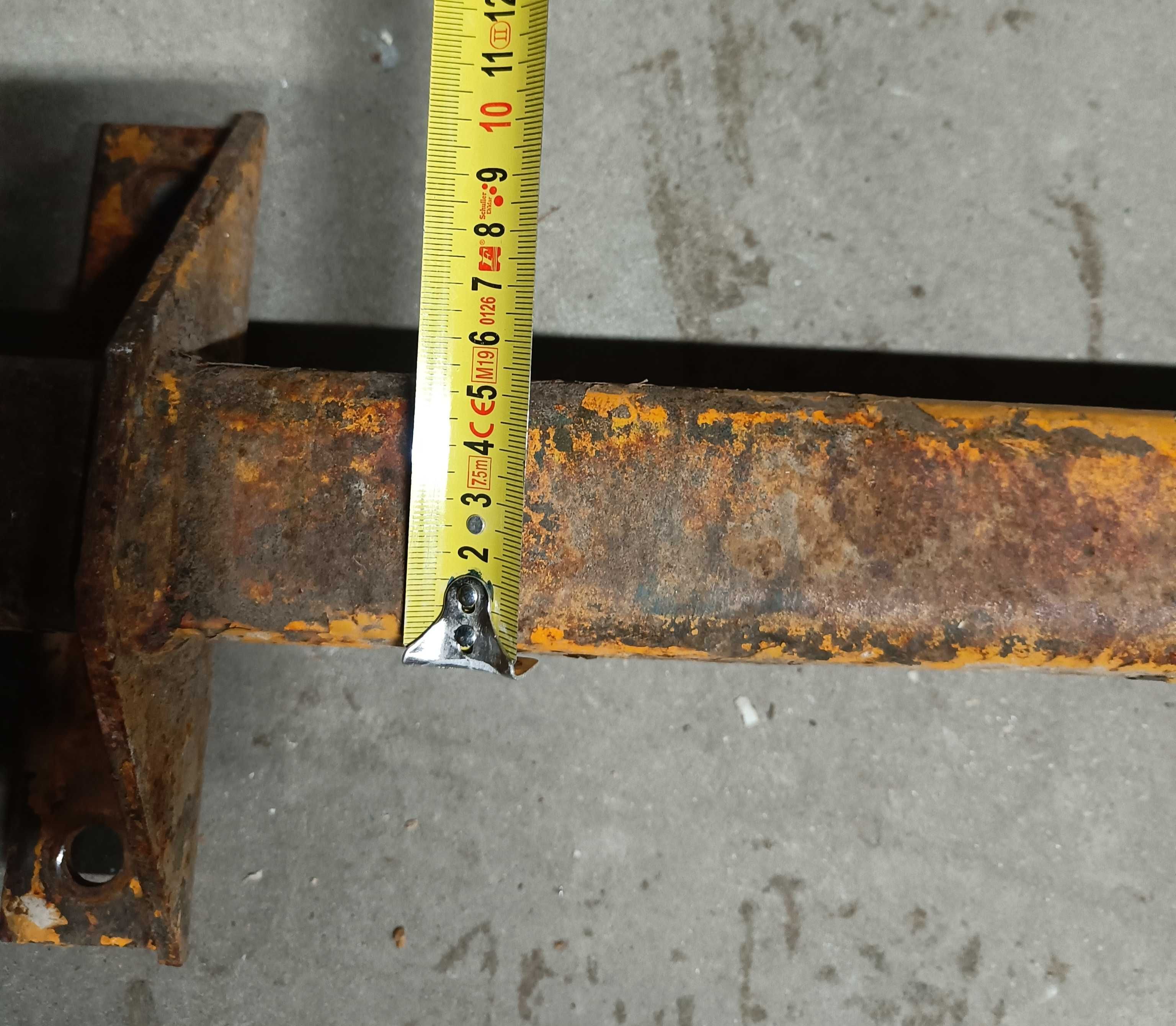 oś ośka do przyczepki przyczepy Rozstaw 120 cm