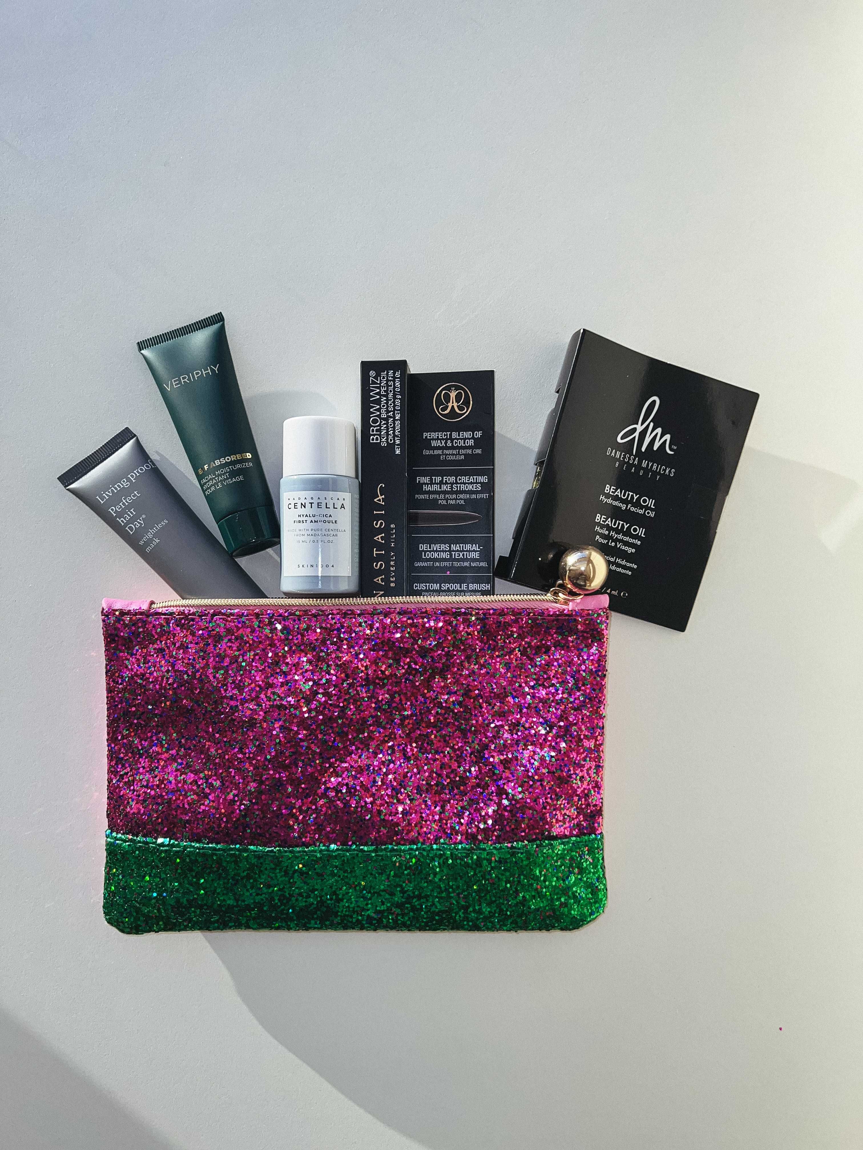 Набір косметики, ipsy glam bag beauty box sephora