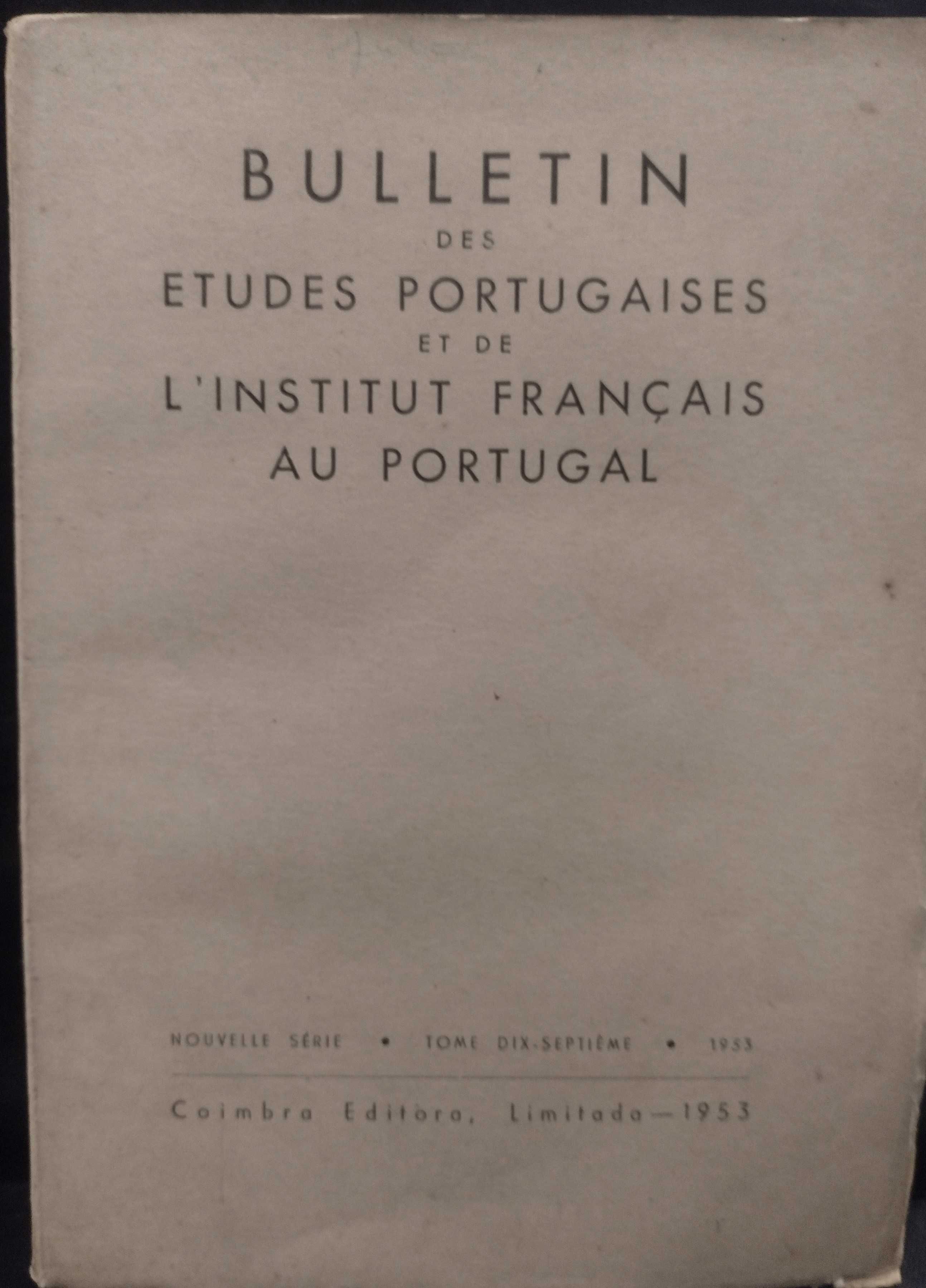 Bulletin des Etudes Portugaises et de L´Institut Français au Portugal