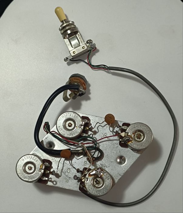 1990 Gibson Eletrónica Completa Wiring Harness (Les Paul / SG / ES335)