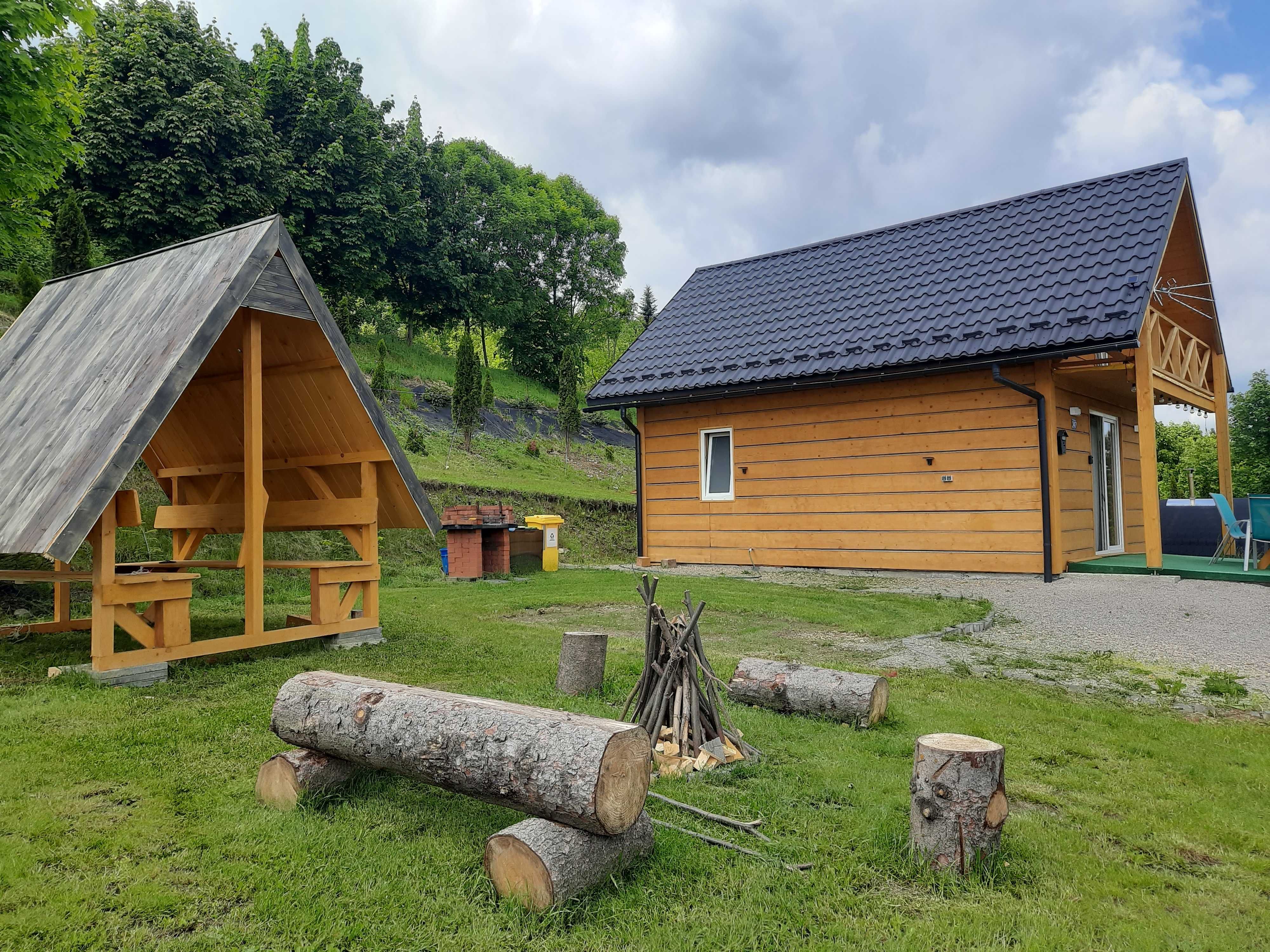 Domek na Przełęczy, Beskid Wyspowy, domek letniskowy/całoroczny