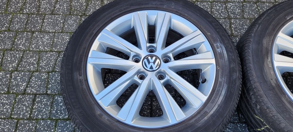 16" Alufelgi VW oryginal 5x112 6,5j et50 +205/55/16 Passat Golf Touran