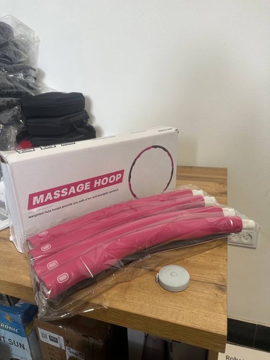 Обруч для фітнесу Hula Hoop 8 сегментів 90 см хула хуп