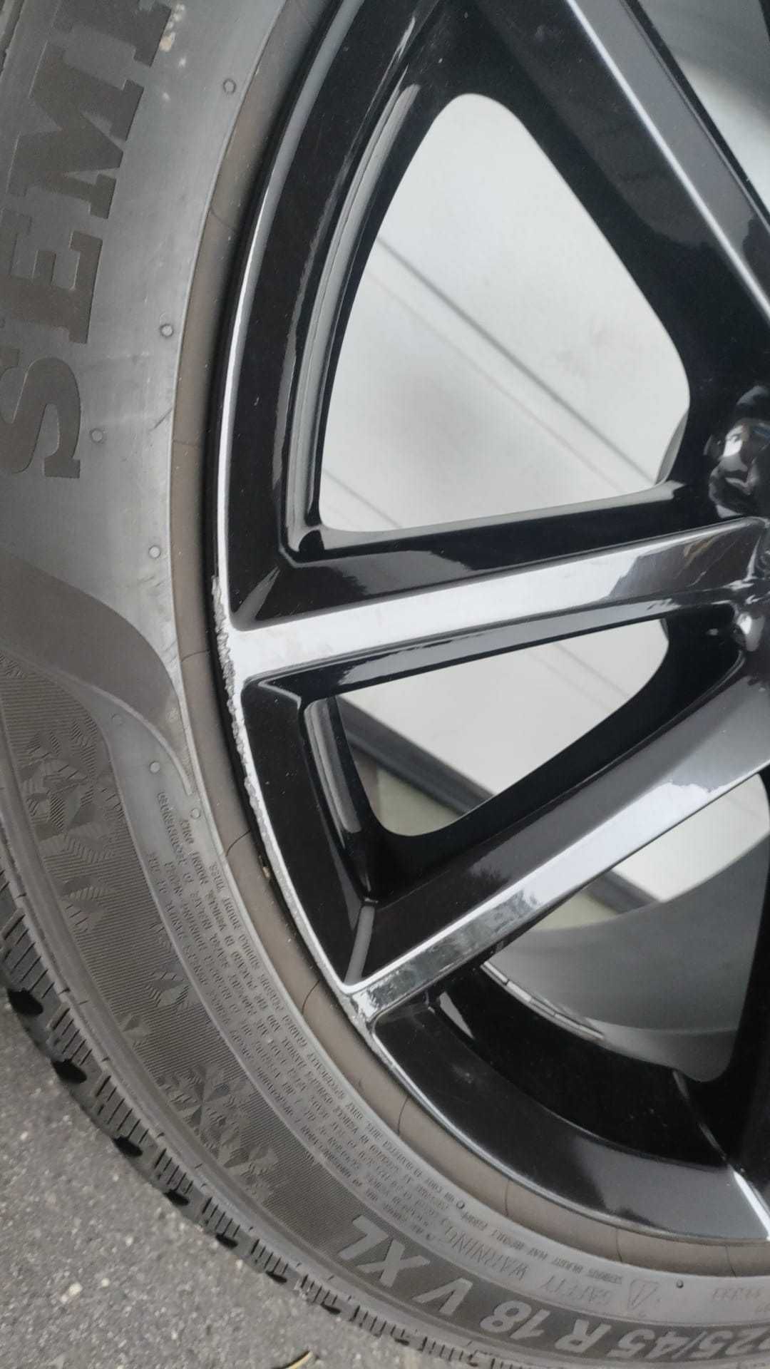 Koła Audi Vw Skoda Seat 18" 5x112 opony zima 225/45/18  (OL1559)