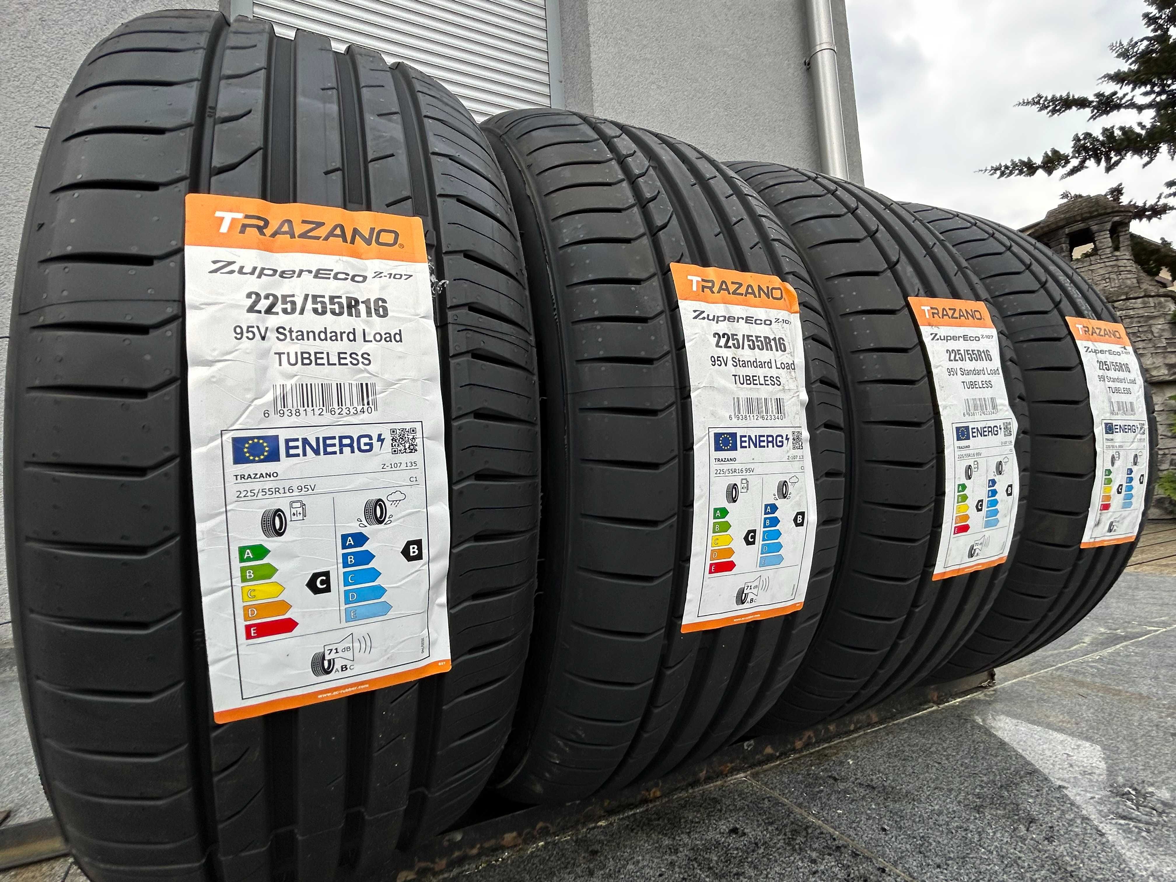 x4 Nowe lato 225/55R16 Trazano Z107 prod. 2023r! C,B,71db Gwarancja