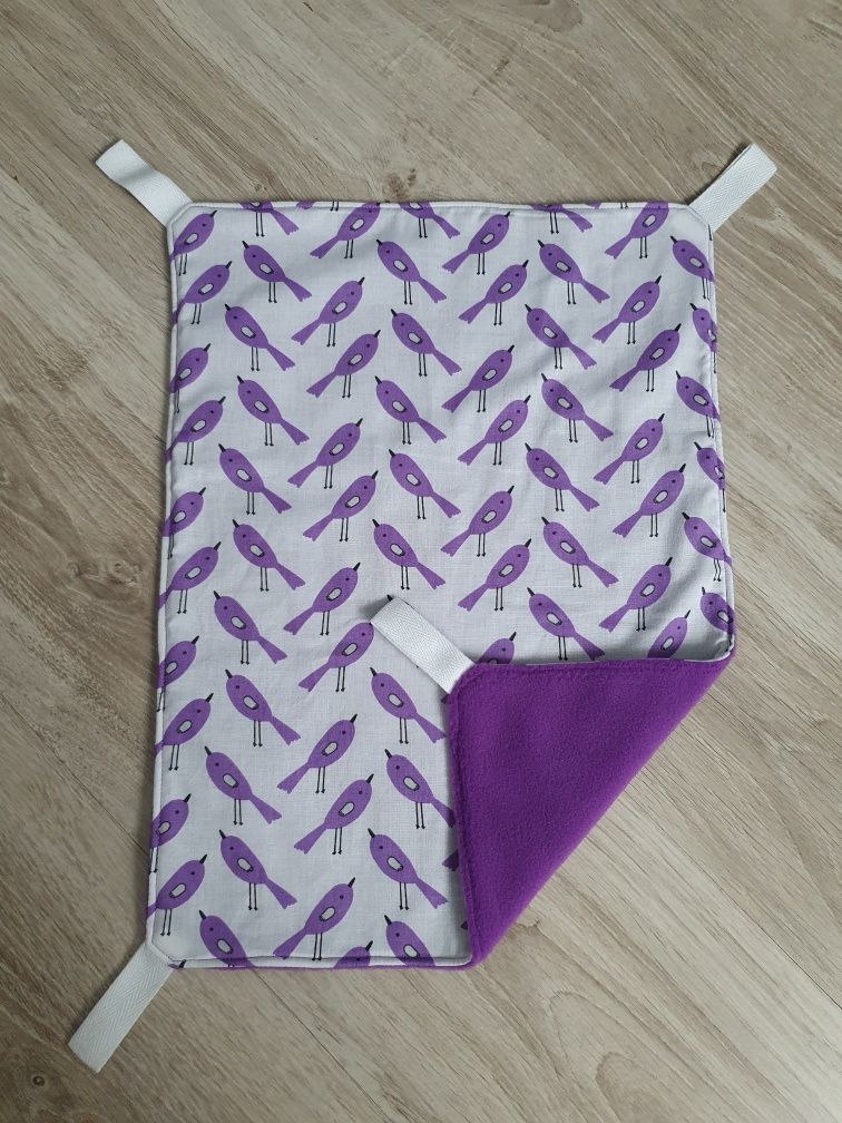 Hamak do klatki w ptaszki 30x40