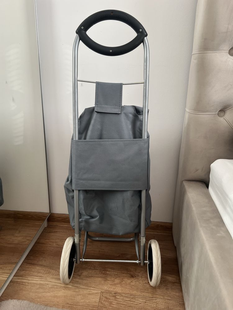 Torba na kolkach wózek zakupowy wyspkosc 87 cm
