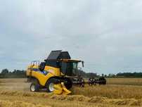 Usługi koszenia kombajnem New Holland CX 5.80