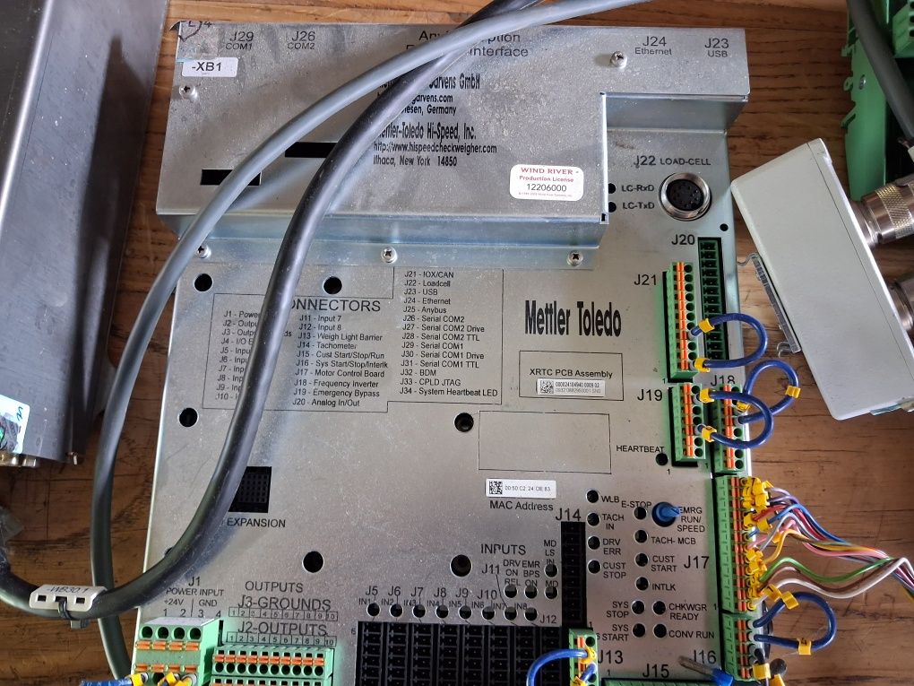 Komputer przemysłowy mettler Toledo elektronika