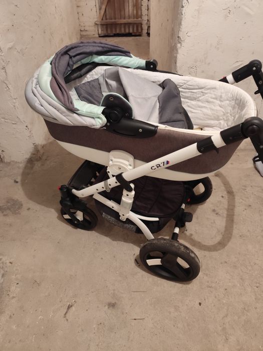 Wózek dziecięcy Retro CR7 Super Stan+ Fotelik samochodowy Gratis