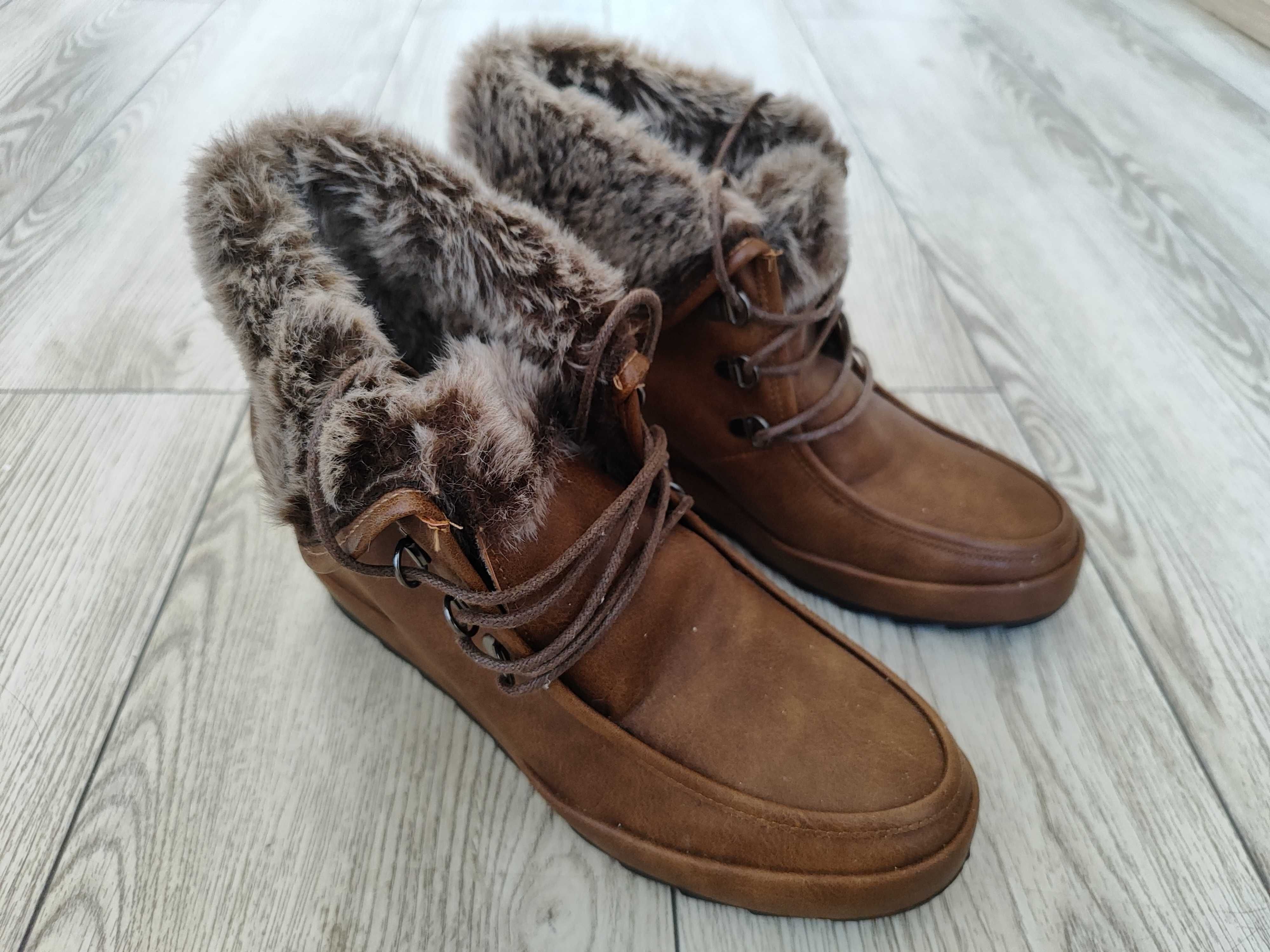 Buty ocieplane, damskie, Kylie