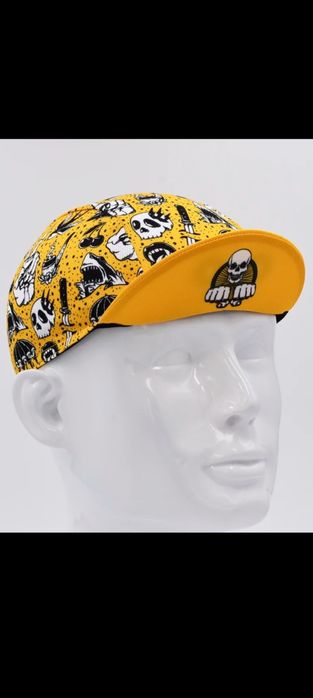 Czapki kolarskie z daszkiem