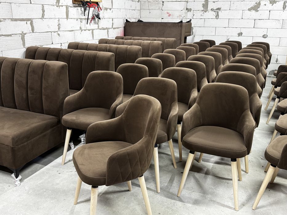 Дивани стільці для кафе ресторана бара піцерії Власне виробництво
