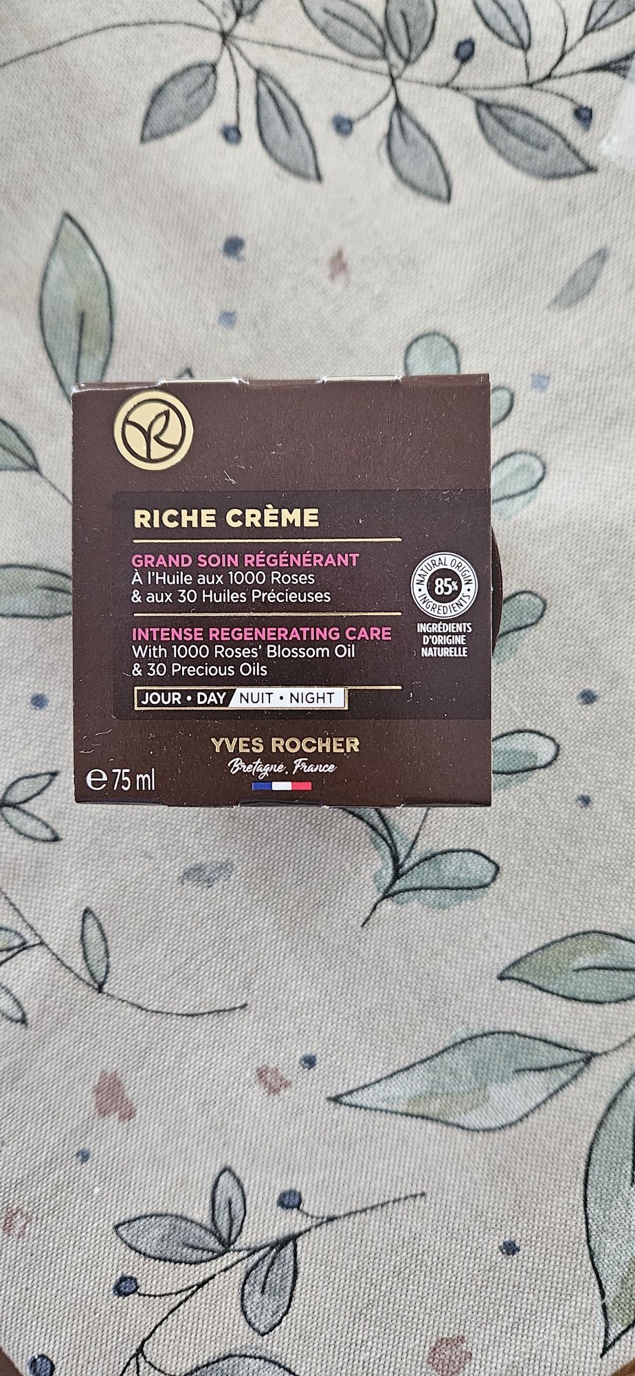 Richie creme krem regenerujacy yves rocher