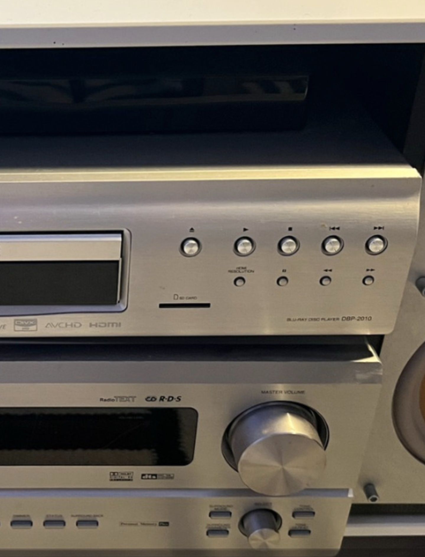 Odtwarzać CD/DVD Denon DBP-2010 i Wzmacniacz Denon AVR-2803 i