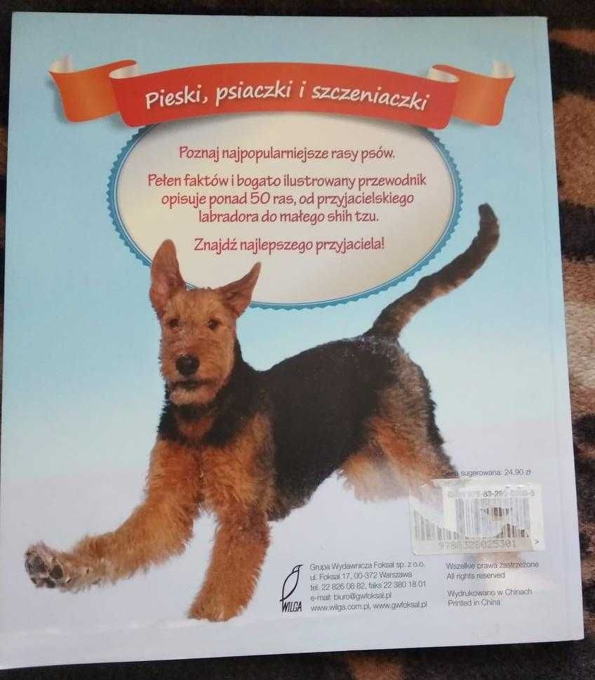 Pieski, psiaczki i szczeniaczki, śliczny albumik o psach