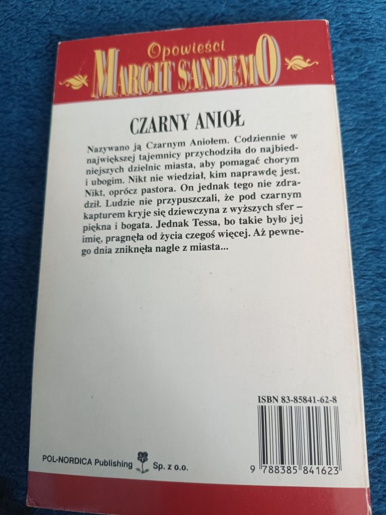 Książka "Czarny anioł" Margit Sandemo
