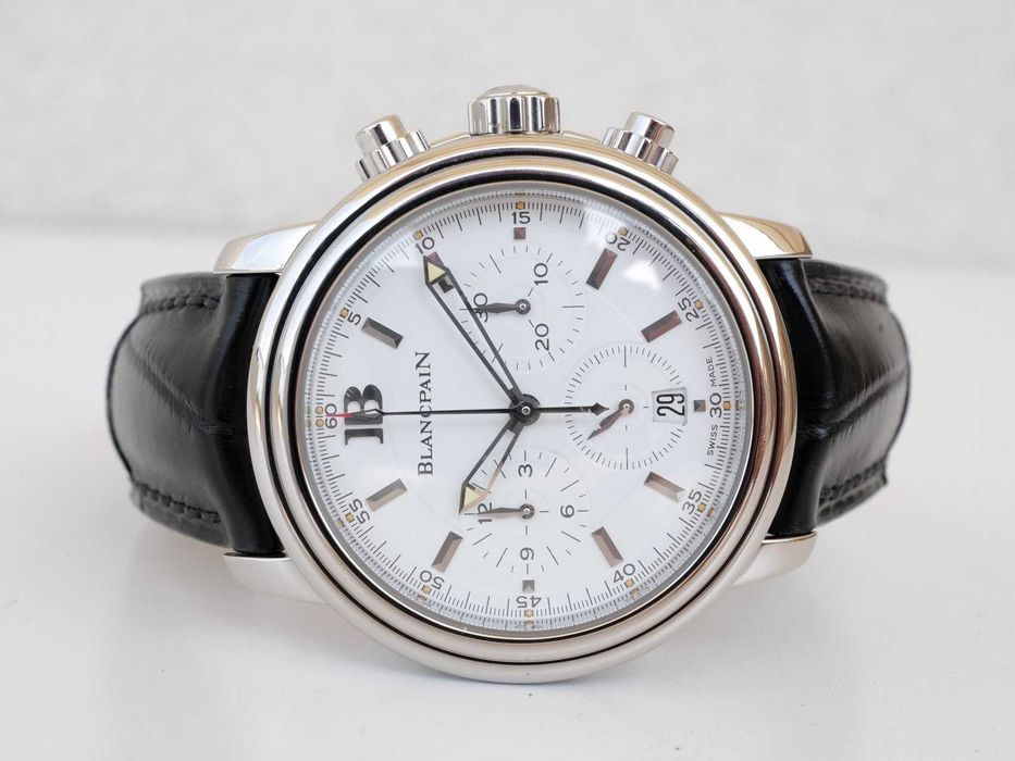 Blancpain Léman Chronograph White Dial 38mm